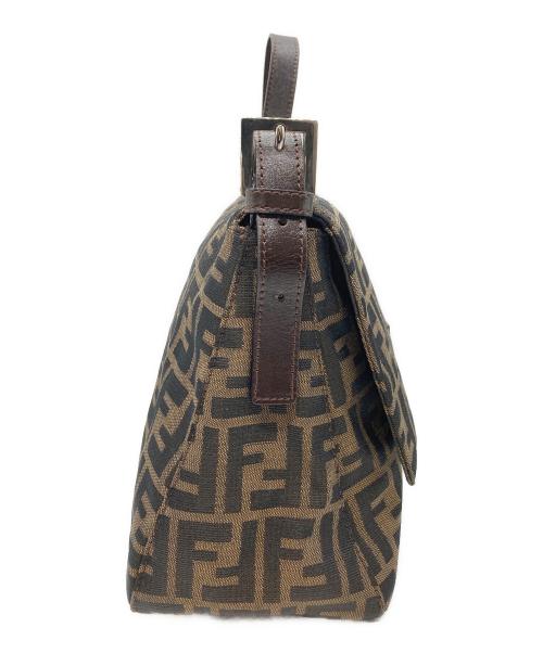 FENDI（フェンディ）FENDI (フェンディ) ズッカ柄 Mamma Baguette Shoulder Bag ブラウンの古着・服飾アイテム