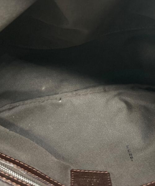 FENDI（フェンディ）FENDI (フェンディ) ズッカ柄 Mamma Baguette Shoulder Bag ブラウンの古着・服飾アイテム