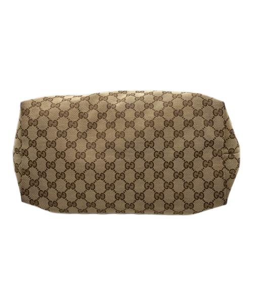 GUCCI（グッチ）GUCCI (グッチ) GG キャンバストートバッグ ベージュの古着・服飾アイテム