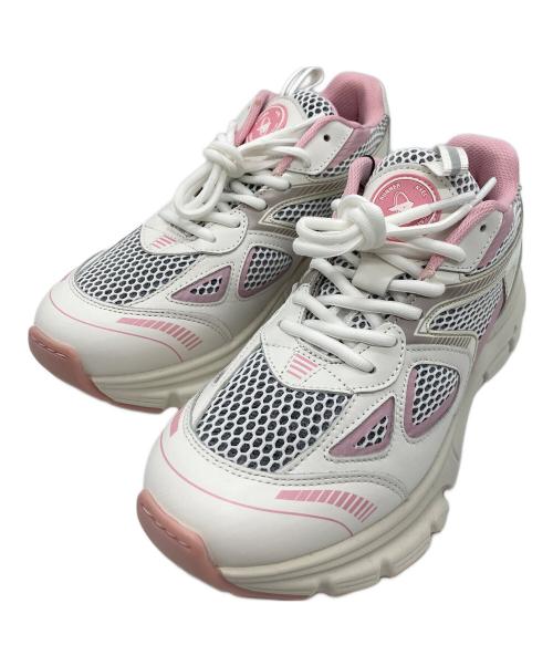 AXEL ARIGATO（アクセルアリガト）AXEL ARIGATO (アクセルアリガト) Marathon Runner Sneakers ホワイト×ピンク サイズ:38 未使用品の古着・服飾アイテム