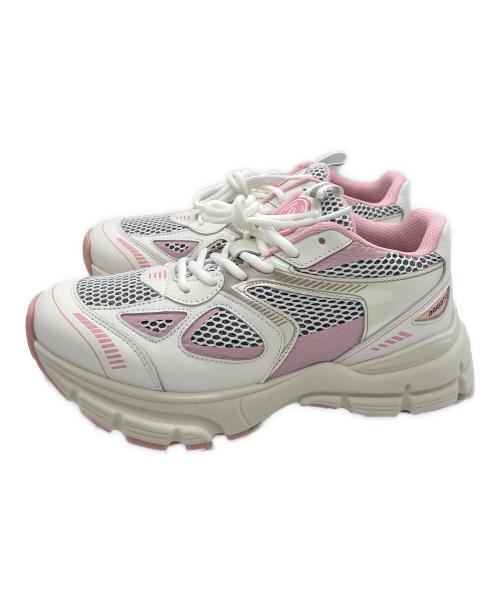 AXEL ARIGATO（アクセルアリガト）AXEL ARIGATO (アクセルアリガト) Marathon Runner Sneakers ホワイト×ピンク サイズ:38 未使用品の古着・服飾アイテム