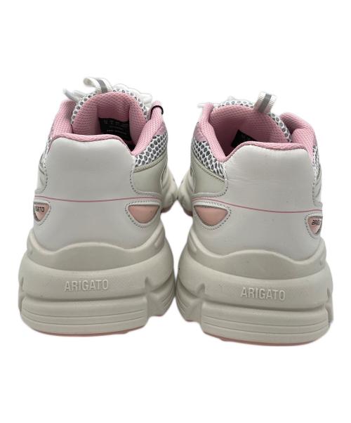 AXEL ARIGATO（アクセルアリガト）AXEL ARIGATO (アクセルアリガト) Marathon Runner Sneakers ホワイト×ピンク サイズ:38 未使用品の古着・服飾アイテム