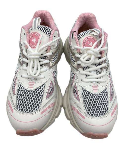 AXEL ARIGATO（アクセルアリガト）AXEL ARIGATO (アクセルアリガト) Marathon Runner Sneakers ホワイト×ピンク サイズ:38 未使用品の古着・服飾アイテム