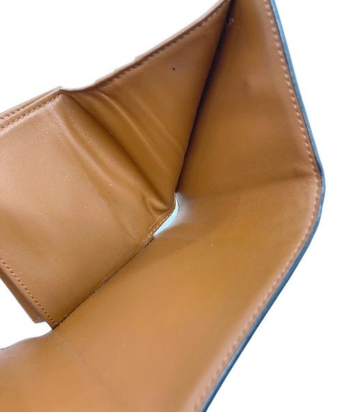 CELINE（セリーヌ）CELINE (セリーヌ) Small Trifold Wallet ブラウンの古着・服飾アイテム