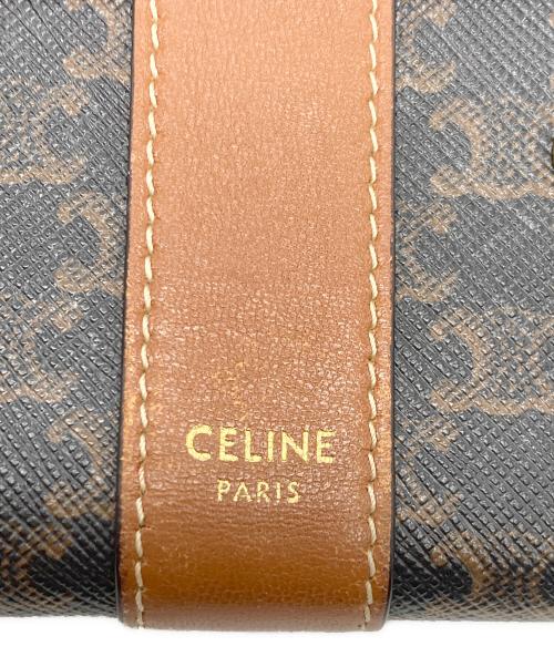 CELINE（セリーヌ）CELINE (セリーヌ) Small Trifold Wallet ブラウンの古着・服飾アイテム