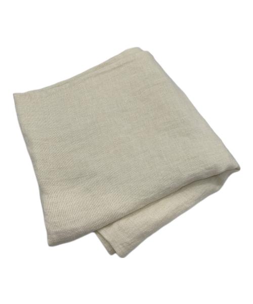 ASAUCE MELER（アソースメレ）ASAUCE MELER (アソースメレ) リネンストール アイボリー 未使用品の古着・服飾アイテム