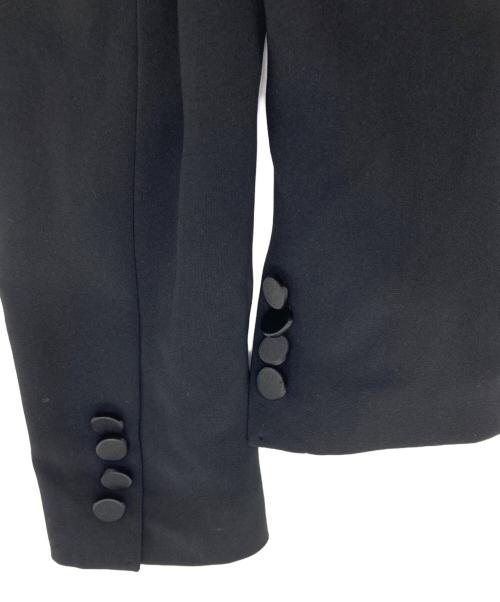 LAUREN RALPH LAUREN（ローレンラルフローレン）LAUREN RALPH LAUREN (ローレンラルフローレン) 襟付ワンピース ブラックの古着・服飾アイテム