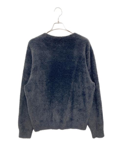 stussy（ステューシー）stussy (ステューシー) SHAGGY CARDIGAN ブラック サイズ:Mの古着・服飾アイテム