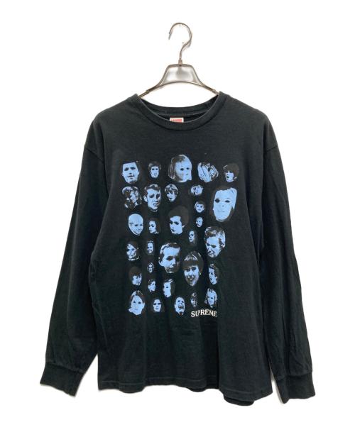 SUPREME（シュプリーム）Supreme (シュプリーム) Faces L/S Tee ブラック サイズ:Mの古着・服飾アイテム