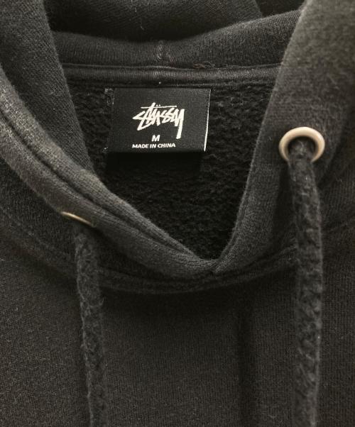 stussy（ステューシー）stussy (ステューシー) 8 Ball Hoodie ブラック サイズ:Mの古着・服飾アイテム