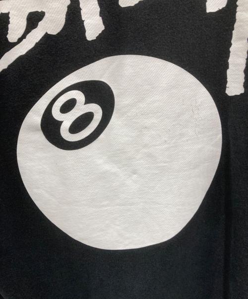 stussy（ステューシー）stussy (ステューシー) 8 Ball Hoodie ブラック サイズ:Mの古着・服飾アイテム