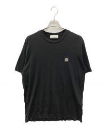STONE ISLAND（ストーンアイランド）の古着「TONAL LOGO PATCH T-SHIRT」｜ブラック