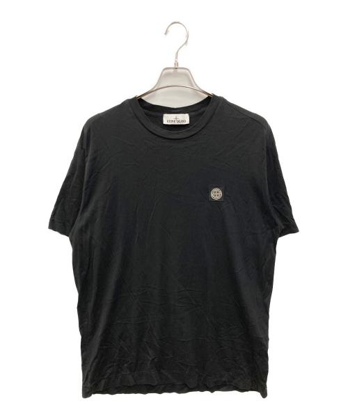 STONE ISLAND（ストーンアイランド）STONE ISLAND (ストーンアイランド) TONAL LOGO PATCH T-SHIRT ブラック サイズ:XLの古着・服飾アイテム