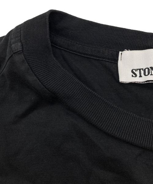 STONE ISLAND（ストーンアイランド）STONE ISLAND (ストーンアイランド) TONAL LOGO PATCH T-SHIRT ブラック サイズ:XLの古着・服飾アイテム