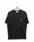 STONE ISLAND（ストーンアイランド）の古着「TONAL LOGO PATCH T-SHIRT」｜ブラック