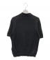 STONE ISLAND (ストーンアイランド) KNIT POLO SHIRT SHORT SLEEVE ブラック サイズ:XL：17000円