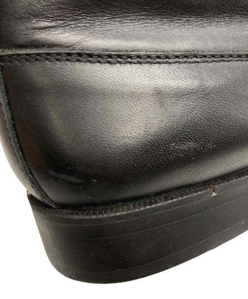 YOHJI YAMAMOTO（ヨウジヤマモト）YOHJI YAMAMOTO (ヨウジヤマモト) レースアップブーツ ブラック サイズ:Mの古着・服飾アイテム