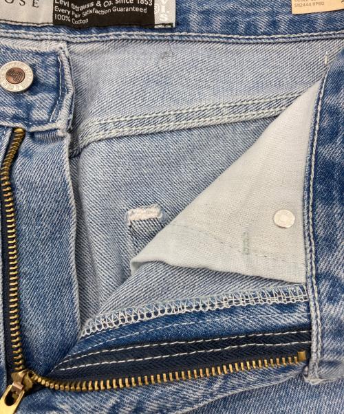 LEVI'S（リーバイス）LEVI'S (リーバイス) ルーズフィットデニムパンツ インディゴ サイズ:71cm (W28) 未使用品の古着・服飾アイテム