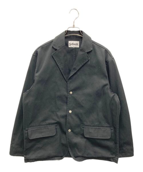 Schott（ショット）Schott (ショット) TC WORK 3B JACKET ブラック サイズ:Lの古着・服飾アイテム