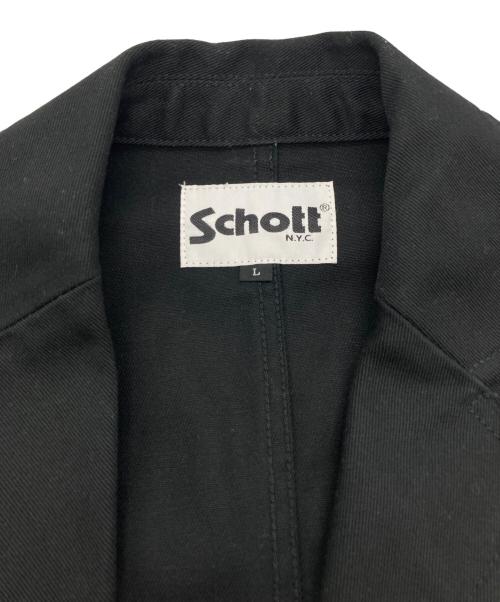Schott（ショット）Schott (ショット) TC WORK 3B JACKET ブラック サイズ:Lの古着・服飾アイテム