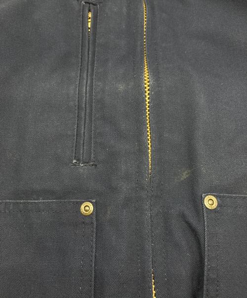 CarHartt（カーハート）CarHartt (カーハート) ダック地ワークジャケット ネイビー サイズ:Lの古着・服飾アイテム