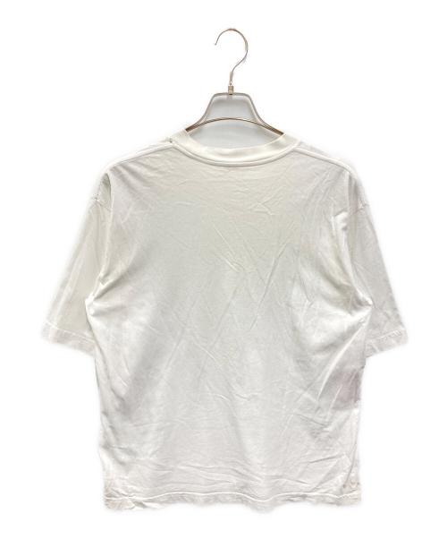 MARNI（マルニ）MARNI (マルニ) ネックロゴTシャツ ホワイト サイズ:44の古着・服飾アイテム