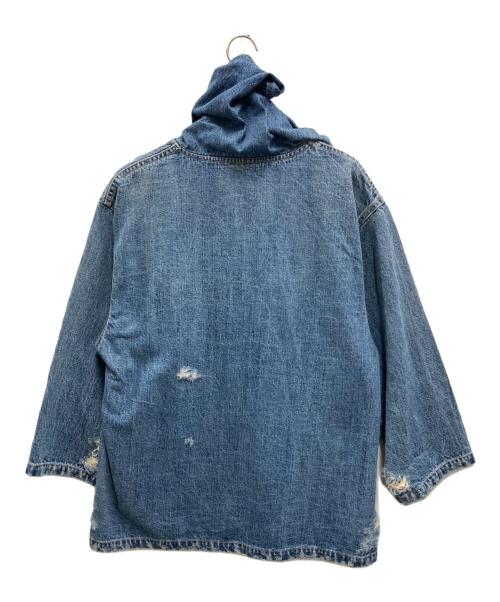 mexipa（メキパ）Mexipa (メキパ) Selvage Denim damage Mexican Parker インディゴ サイズ:Sの古着・服飾アイテム