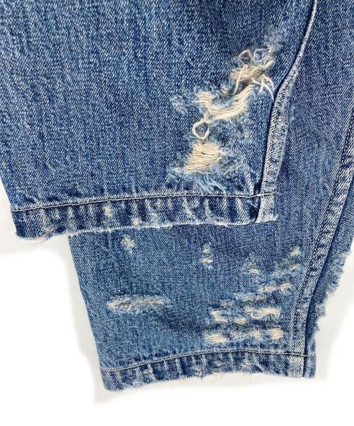 mexipa（メキパ）Mexipa (メキパ) Selvage Denim damage Mexican Parker インディゴ サイズ:Sの古着・服飾アイテム