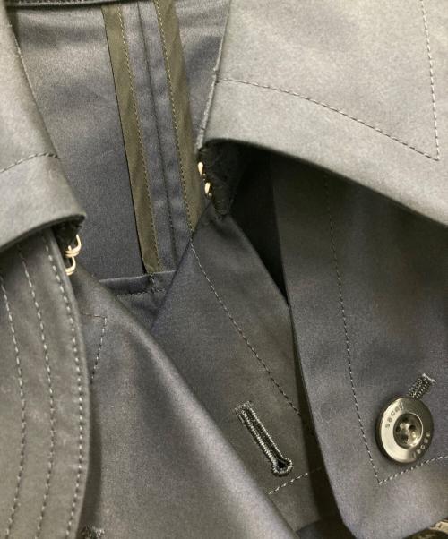 sacai（サカイ）sacai (サカイ) ドッキングショートトレンチコート ネイビー サイズ:1の古着・服飾アイテム
