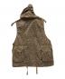 Engineered Garments (エンジニアードガーメンツ) FIELD VEST NYLON LEOPARD PRINT ベージュ サイズ:M：18000円