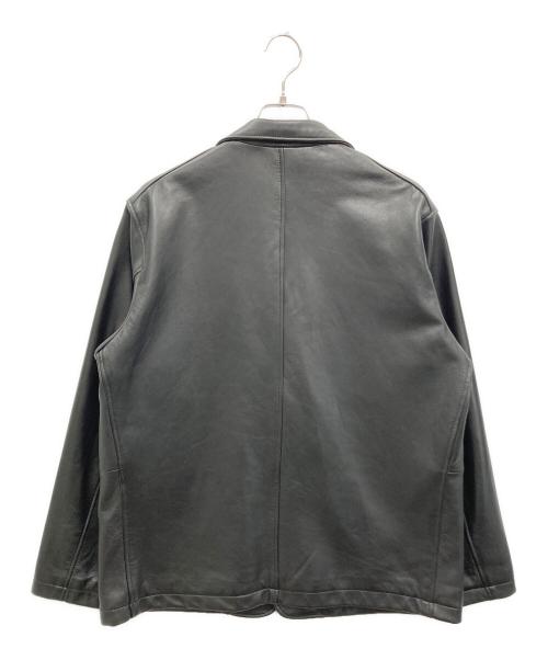 JOURNAL STANDARD（ジャーナルスタンダード）JOURNAL STANDARD (ジャーナルスタンダード) シープレザー フィールドジャケット ブラック サイズ:Mの古着・服飾アイテム