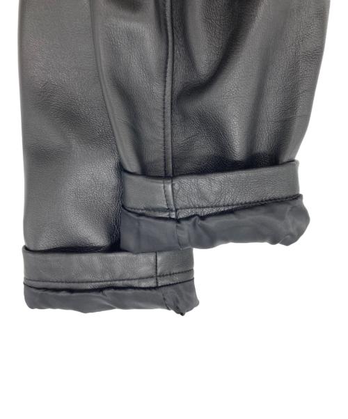 JOURNAL STANDARD（ジャーナルスタンダード）JOURNAL STANDARD (ジャーナルスタンダード) シープレザー フィールドジャケット ブラック サイズ:Mの古着・服飾アイテム