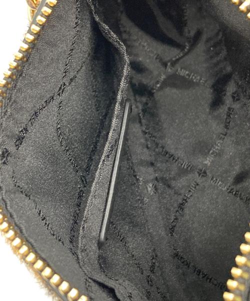 MICHAEL KORS（マイケル・コース）MICHAEL KORS (マイケル・コース) ヒョウ柄スモールクロスボディ ブラウン×ブラックの古着・服飾アイテム