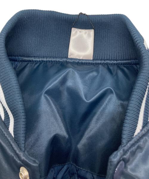 Fanatics（ファナティクス）FANATICS (ファナティクス) サテン スタジャン ネイビー サイズ:Mの古着・服飾アイテム