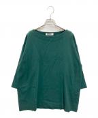 ISSEY MIYAKEイッセイミヤケ）の古着「半袖デザインブラウス」｜グリーン