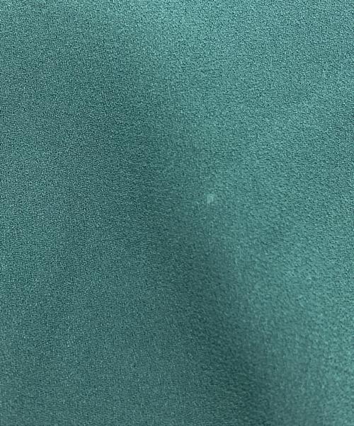 ISSEY MIYAKE（イッセイミヤケ）ISSEY MIYAKE (イッセイミヤケ) 半袖デザインブラウス グリーン サイズ:3の古着・服飾アイテム