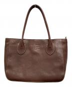 gentenゲンテン）の古着「レザートートバッグ」｜ブラウン