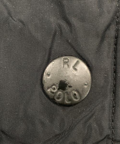 POLO RALPH LAUREN（ポロ・ラルフローレン）POLO RALPH LAUREN (ポロ・ラルフローレン) ナイロンフーデッドコート ブラック サイズ:Mの古着・服飾アイテム
