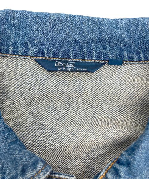 POLO RALPH LAUREN（ポロ・ラルフローレン）POLO RALPH LAUREN (ポロ・ラルフローレン) デニムジャケット インディゴ サイズ:170の古着・服飾アイテム
