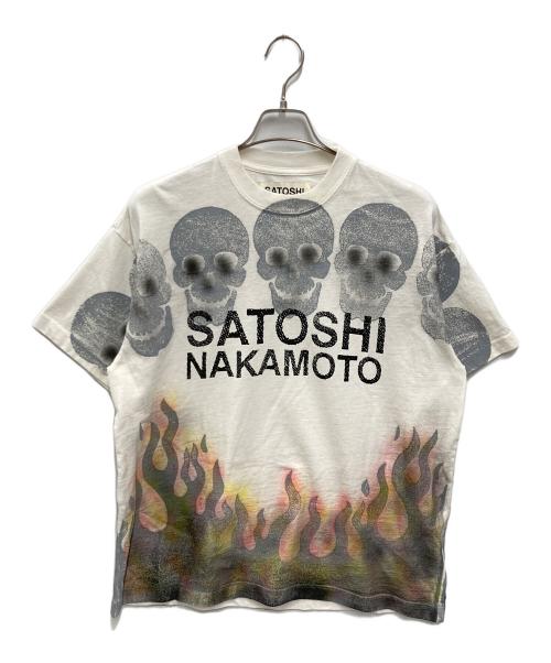 SATOSHI NAKAMOTO（サトシ ナカモト）SATOSHI NAKAMOTO (サトシ ナカモト) LOST BOYS TEE ホワイト サイズ:S 未使用品の古着・服飾アイテム