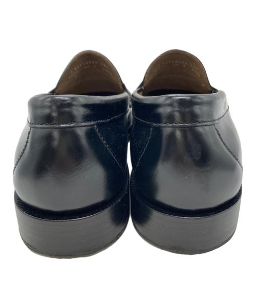 G.H.BASS（ジーエイチバス）G.H.BASS (ジーエイチバス) LOGAN コインローファー ブラック サイズ:43の古着・服飾アイテム