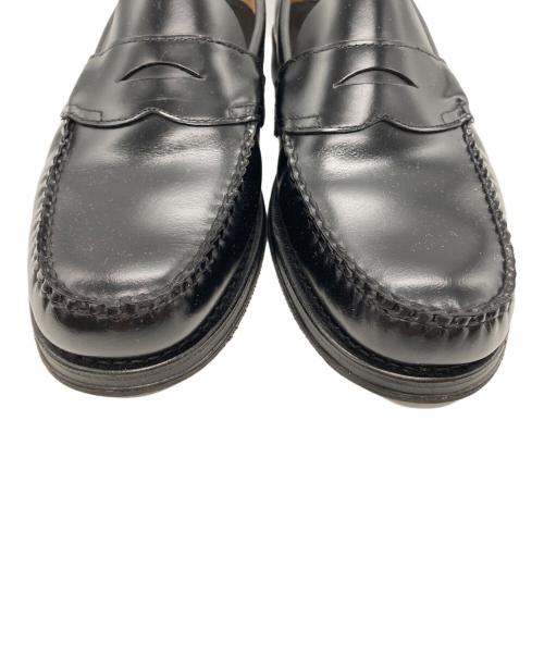 G.H.BASS（ジーエイチバス）G.H.BASS (ジーエイチバス) LOGAN コインローファー ブラック サイズ:43の古着・服飾アイテム