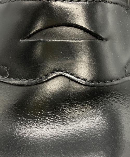 G.H.BASS（ジーエイチバス）G.H.BASS (ジーエイチバス) LOGAN コインローファー ブラック サイズ:43の古着・服飾アイテム