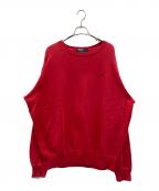 POLO RALPH LAURENポロ・ラルフローレン）の古着「スウェット」｜レッド