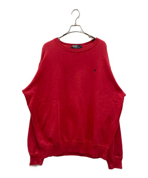 POLO RALPH LAUREN（ポロ・ラルフローレン）POLO RALPH LAUREN (ポロ・ラルフローレン) スウェット レッド サイズ:Lの古着・服飾アイテム