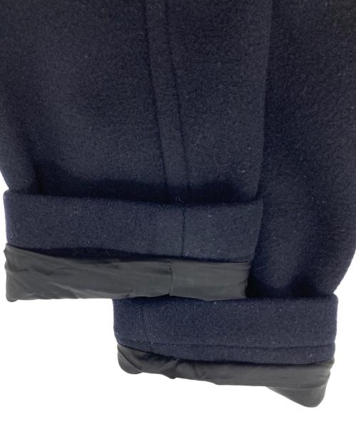BATEAUX DE SHIPS（バトー ドゥ シップス）BATEAUX DE SHIPS (バトー ドゥ シップス) ウール メルトン ロングPコート ネイビー サイズ:3の古着・服飾アイテム