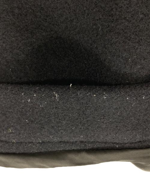 BATEAUX DE SHIPS（バトー ドゥ シップス）BATEAUX DE SHIPS (バトー ドゥ シップス) ウール メルトン ロングPコート ネイビー サイズ:3の古着・服飾アイテム