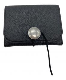 ITTI×BEAUTY&YOUTH（イッチ×ビューティーアンドユース）の古着「CRISTY CONCHO CARD WALLET」｜ブラック