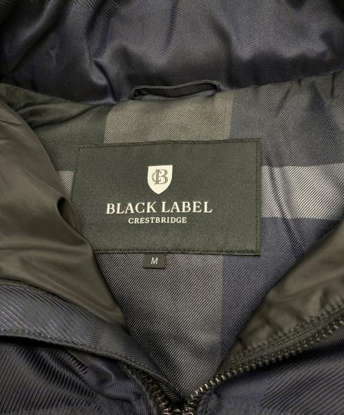 BLACK LABEL CRESTBRIDGE（ブラックレーベル クレストブリッジ）BLACK LABEL CRESTBRIDGE (ブラックレーベル クレストブリッジ) ダウンジャケット ネイビー サイズ:Mの古着・服飾アイテム