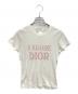Christian Dior（クリスチャン ディオール）の古着「J′ADORE DIORロゴTシャツ」｜ホワイト